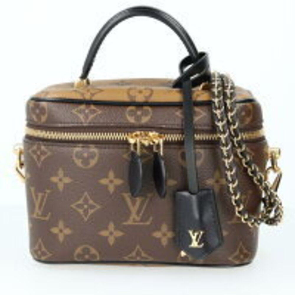 Louis Vuitton Vanity NV Bag Monogram Reverse Chain Shoulder Handbag h